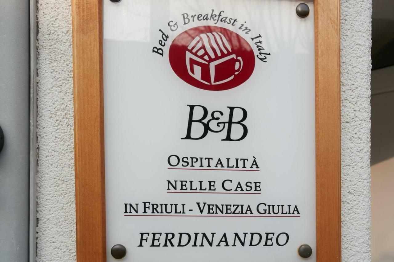 B&B Al Ferdinandeo Trieszt Kültér fotó